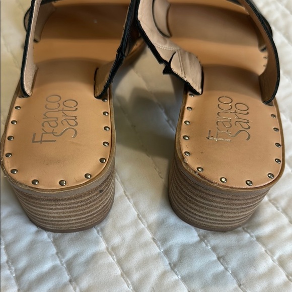 Franco Sarto Black Women's Sandals - Picture 5 of 9